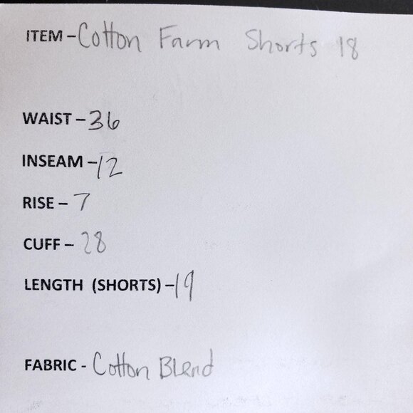 Cotton Farm Shorts Womens Size 18 Embellished - Picture 7 of 7